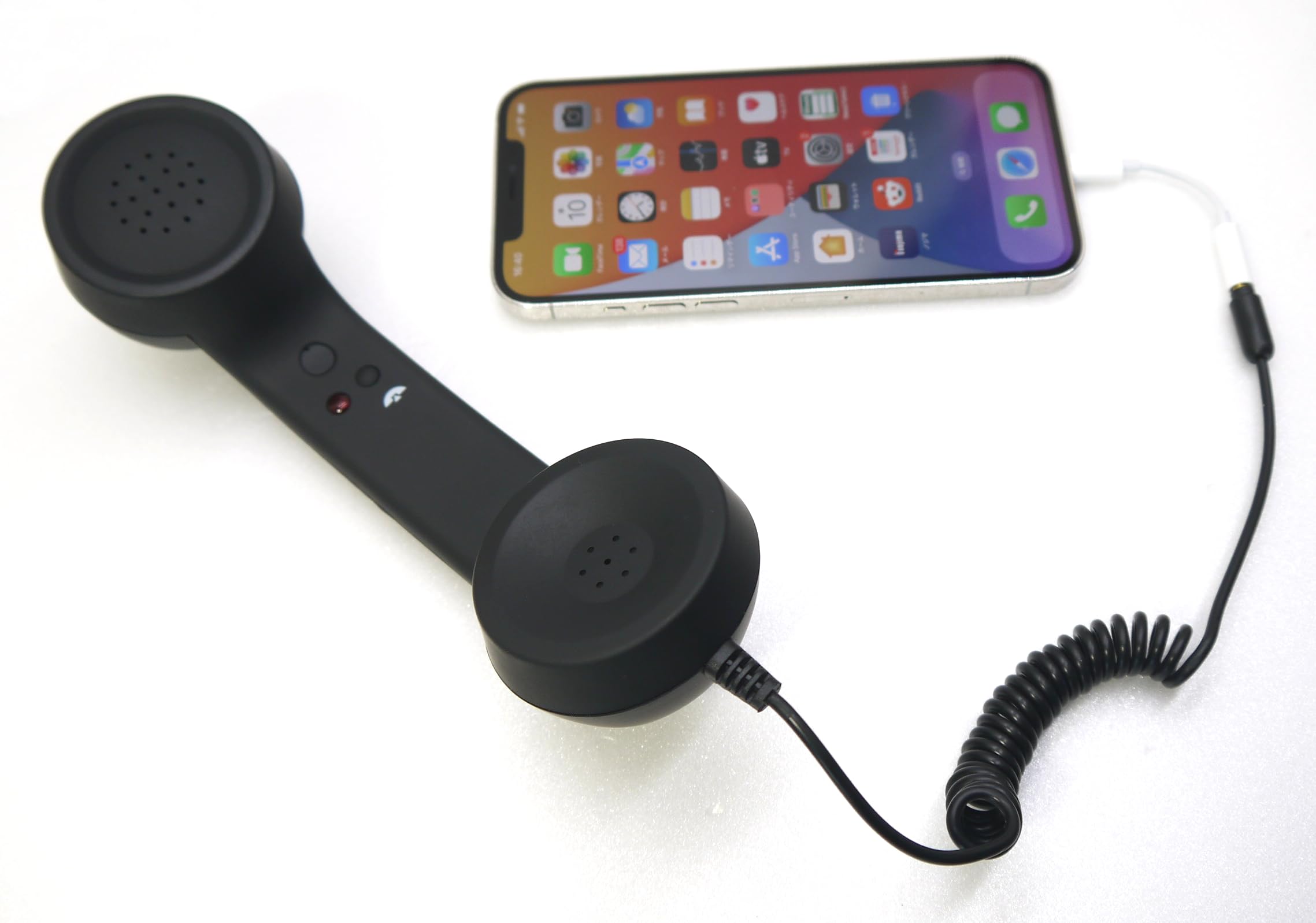 携帯電話本体 ブラック 充電器付き Amazon | Sugarello 受話器 スマホ用受話器 タブレット PC 携帯用