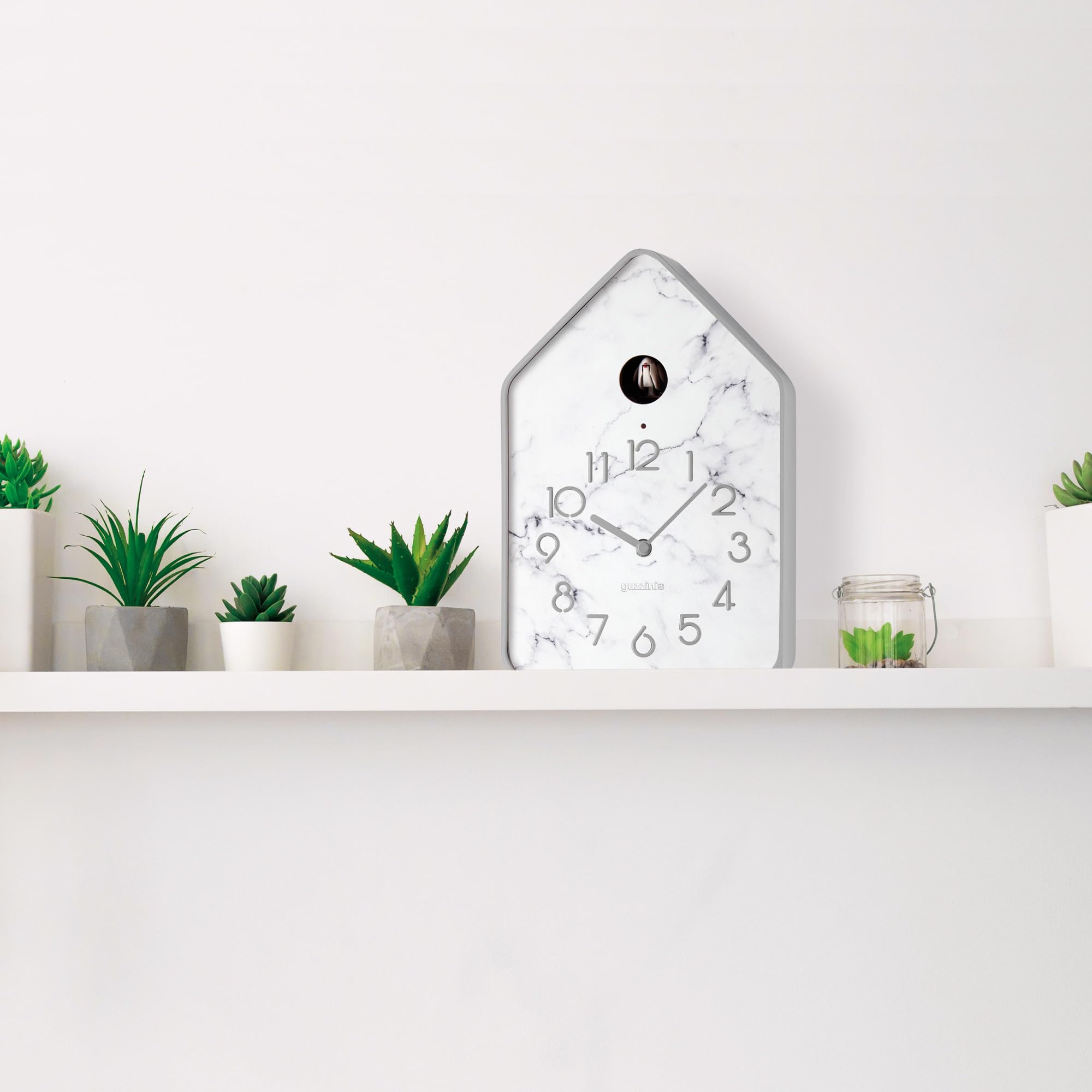 Wandklok Roségoud met wit | Diameter 29.5 cm | QUVIO Wandklok Roségoud met wit | Diameter 29.5 cm | QUVIO