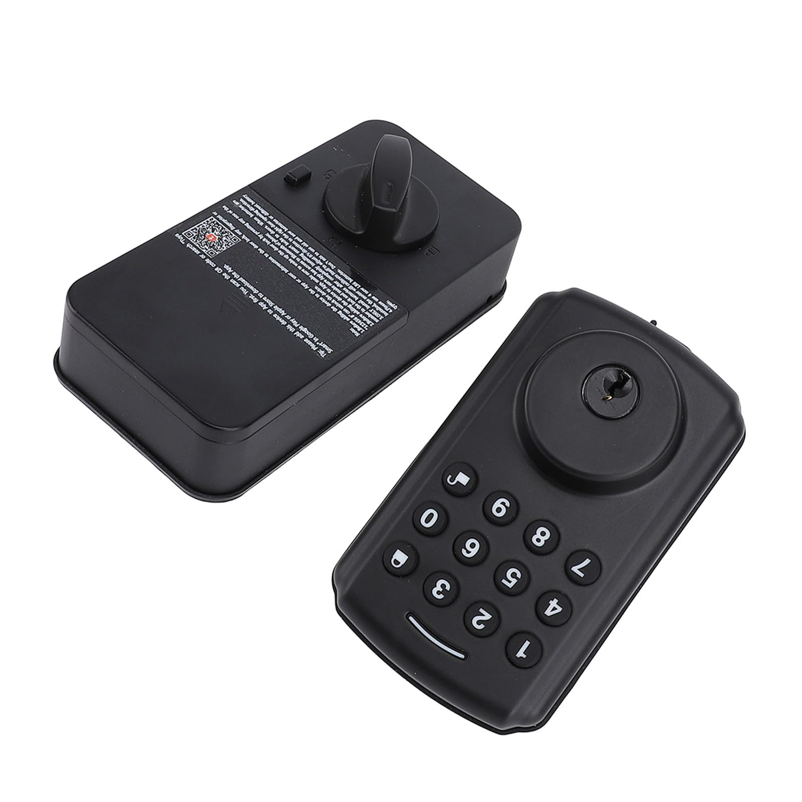 Cerradura de Teclado de Puerta Cerradura de Teclado de Puerta con Control de Aplicación - de Seguridad para el Hogar Multifuncional IP54 para Apartamentos y Alquileres a Corto Plazo