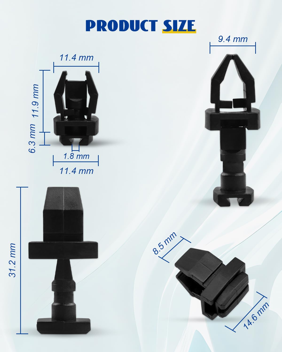 REPEZEN　KMNSTREET Amazon.com: ULXIOM 20 Pack RV Vent Latch Clips Replacement