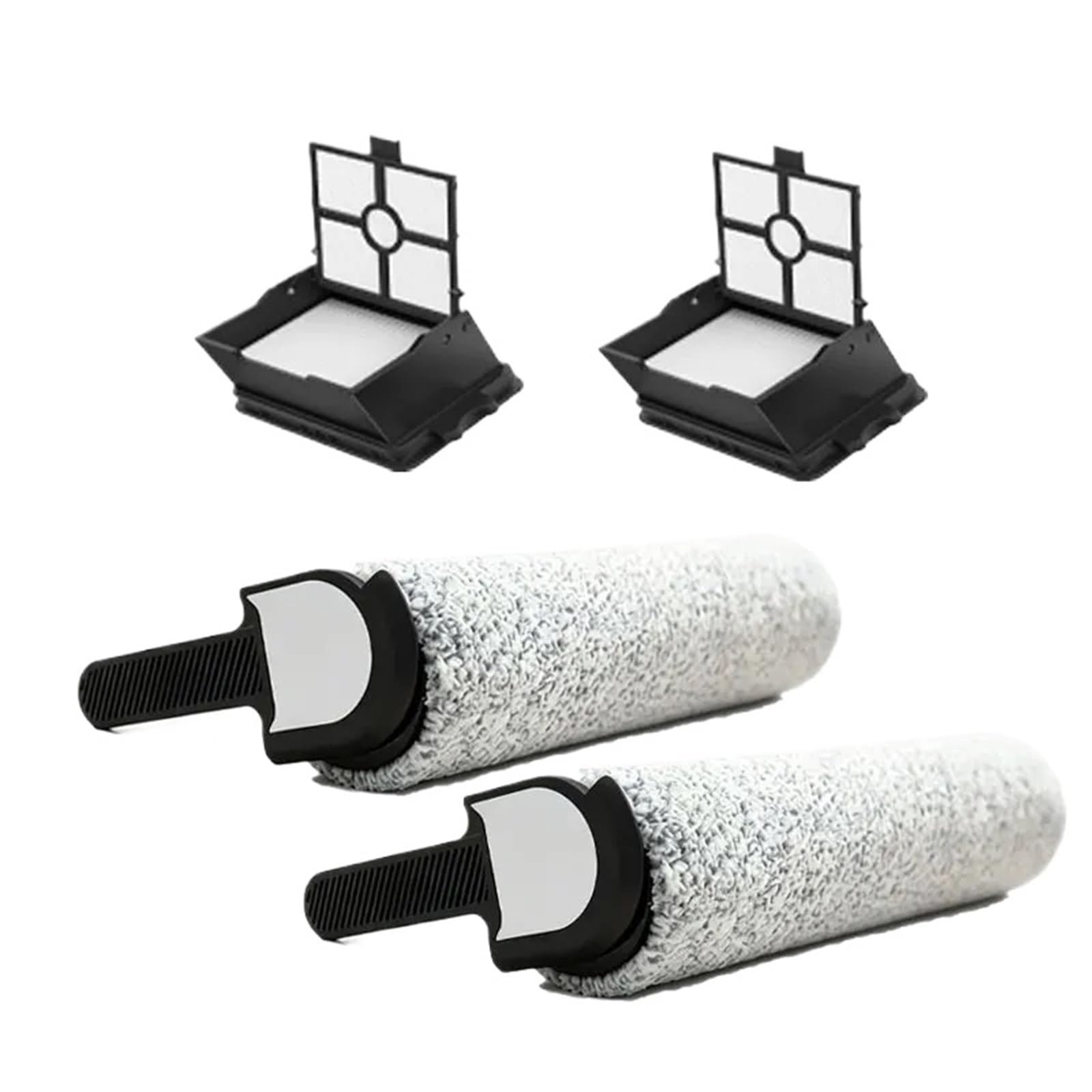 Compatible Con Laresar, M3 Juego De Filtros Y Cepillo Principal | Piezas de limpieza de repuesto for aspiradora en seco y húmedo(D)