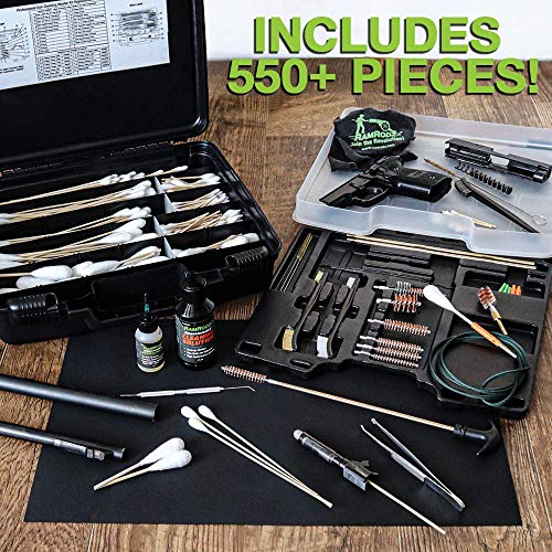 RamRodz Universal Gun Cleaning System (New) with Solvents and Cleaning Mat