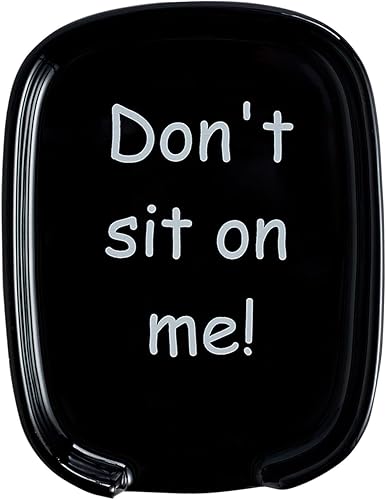 Swuut Divertido soporte de cuchara de cerámica, juego de 2 platos para sofá, soporte para cucharas para espátula, pinzas, dispositivos, cuchara de