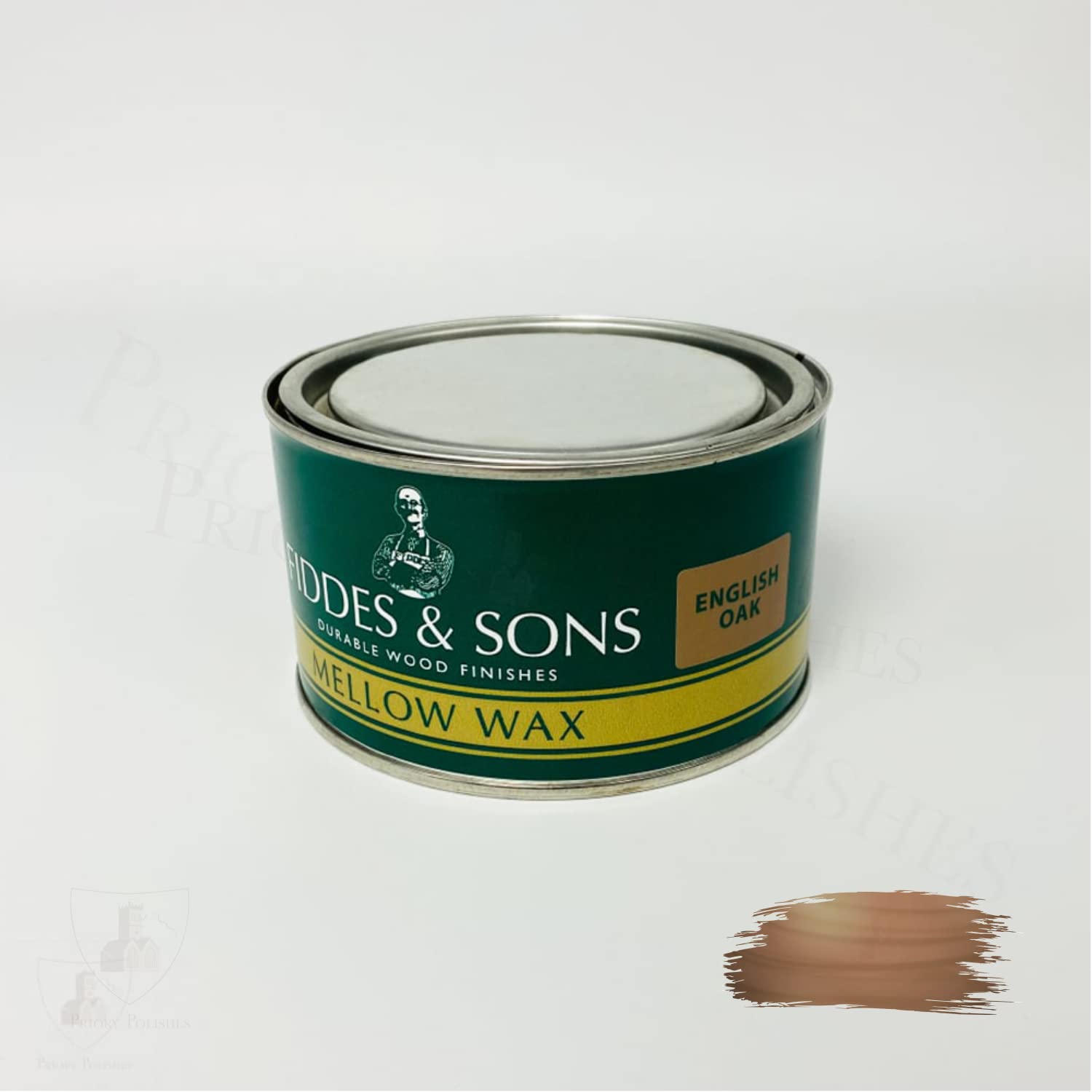 Fiddes Mellow Furniture and Wood Wax 400ml - English Oak — image 1