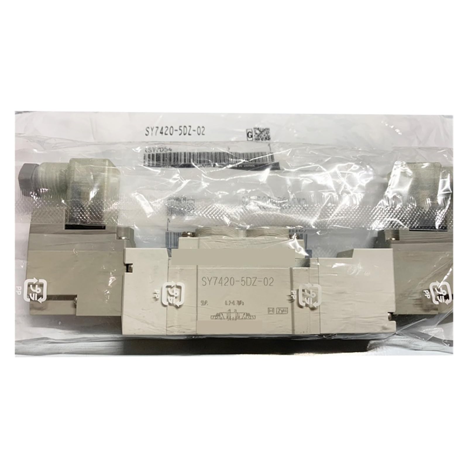 Électrovanne SY7420-5DZ-02 contre les pertes de pression pneumatique en usine
