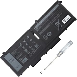 07KRV 58Wh Laptop Battery for Dell Latitude 7530 7430 5530 5430 5330 Precison 3570 P104F005 P104F006 P137G004 P137G005 P137G006 H4PVC 0H4PVC Y86WG 0Y86WG 8WRCR 08WRCR 78FWY 078FWY…