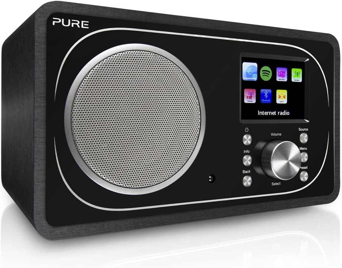 Pure Evoke F3 Digital Radio (DAB+, DAB, FM, WLAN, Bluetooth,