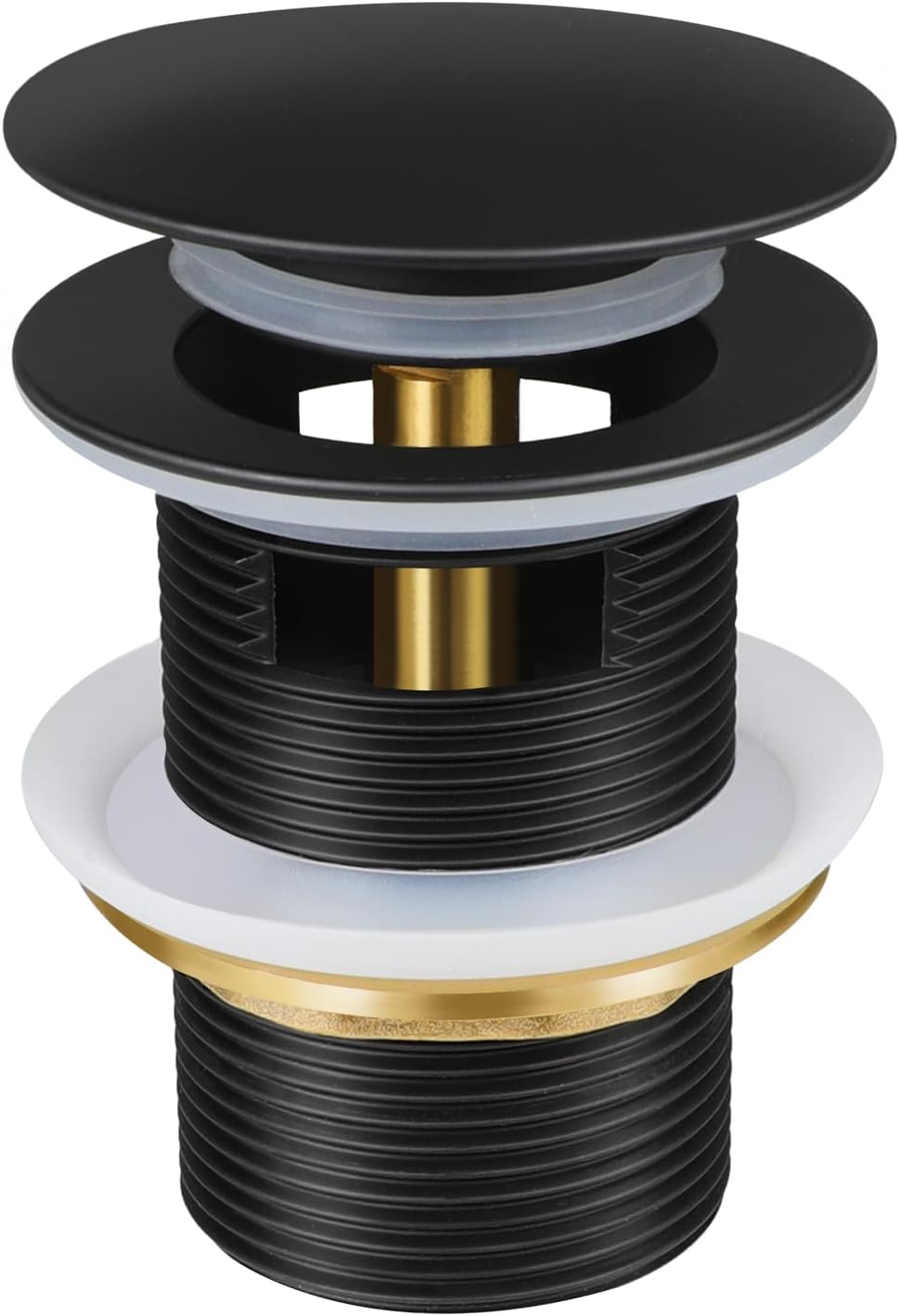 Upgraded Brass Freestanding Tub Drain with Removable Popup