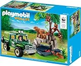 Material: Kunststoff Playmobil 5274 - WWF-Geländewagen bei Tigern und Orang-Utans