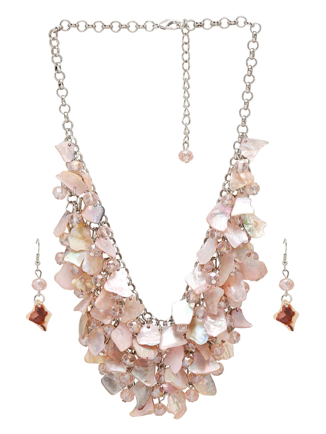 Celebrity Inspired Statement Necklace Set with Earrings