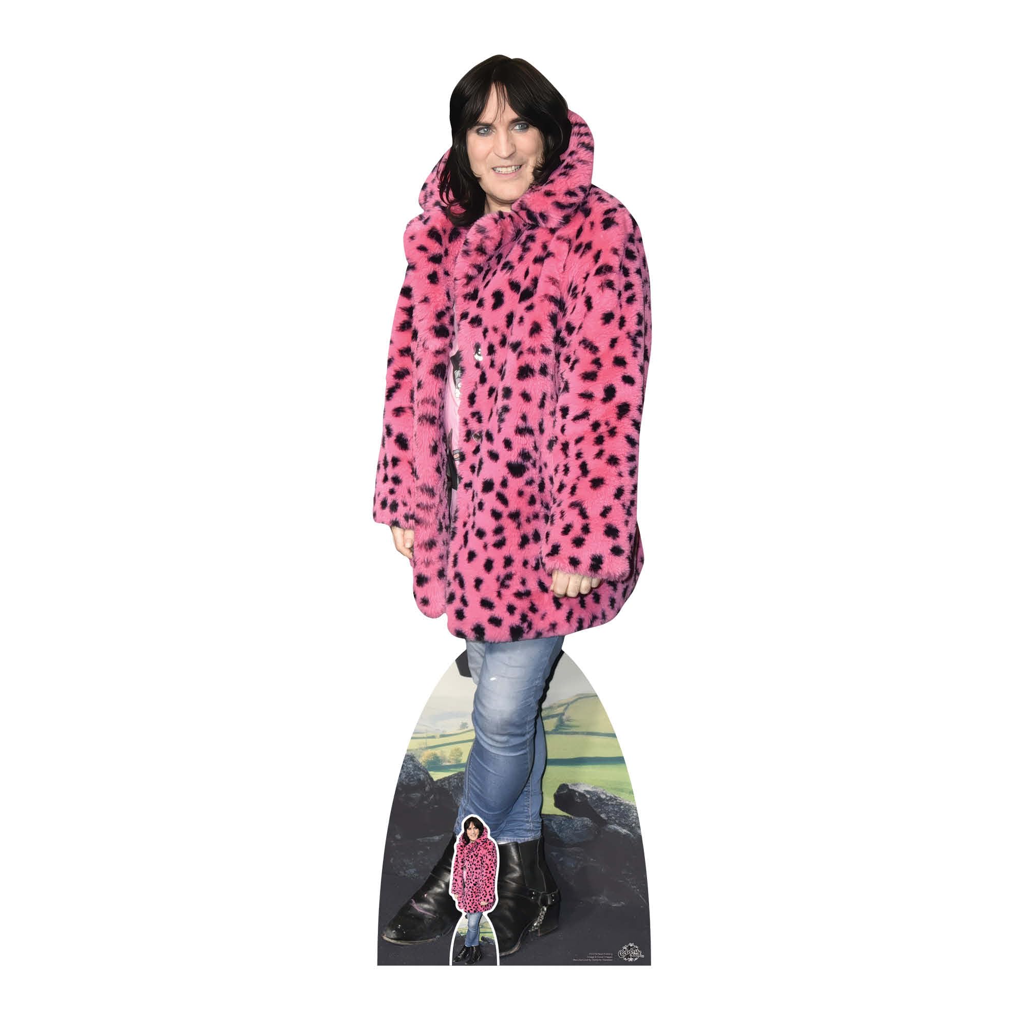 Noel Fielding figura de cartón tamaño real para ambientar fiestas temáticas y photocall