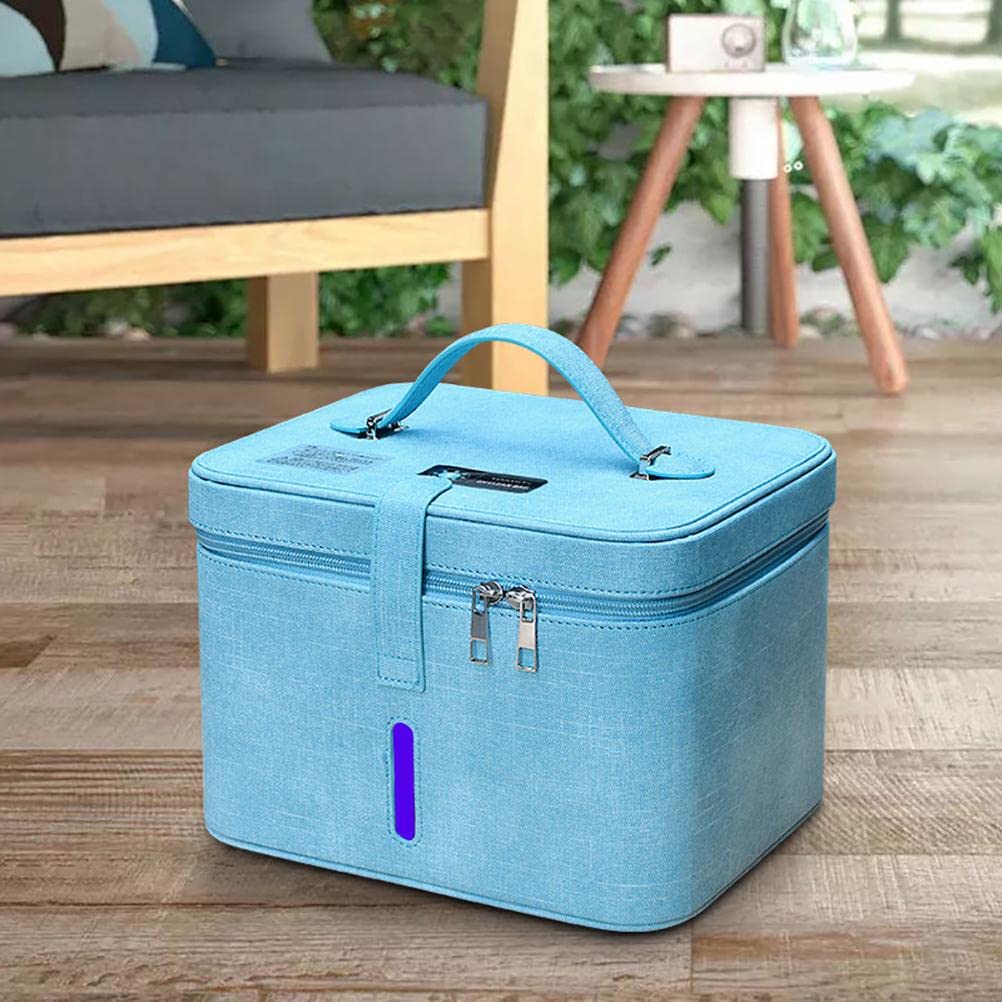 YuanDan UV Sterilizer Bag, Oxford Fabri Ultraviolet Bag USB UV Cleaning Bag UV Underwear Storage Bag