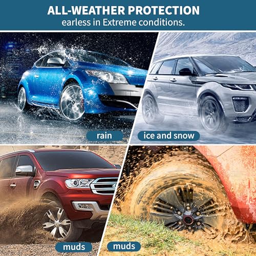Image of Upgraded Mud Flaps for 2011-2016 Jeep Compass MudFlaps Accessories, Front and Rear Splash Guards No Drilling Mud Guards for 2011-2016 Jeep Compass Accessories (Set of 4)