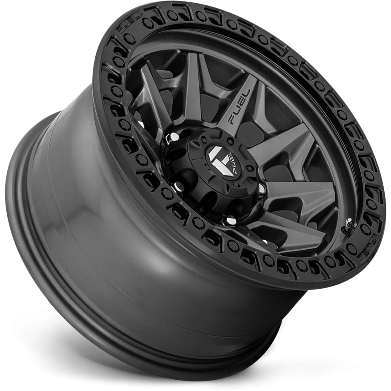 Amazon.com: Fuel 1PC D716 18X9 5X5.0 MT-GNMTL-BBR 01MM 