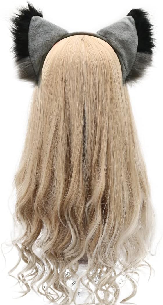 Plush Animal Ears and Horns Headband-Halloween Christmas Festival Theme Party Animal Cosplay Costume Headbands - Image 3