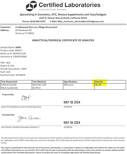 Miniatura 3 de Mega Resveratrol, Grado farmacéutico, 99% puro, aislado, trans-resveratrol micronizado, 60 cápsulas vegetales, 500 mg por cápsula. Certificado de