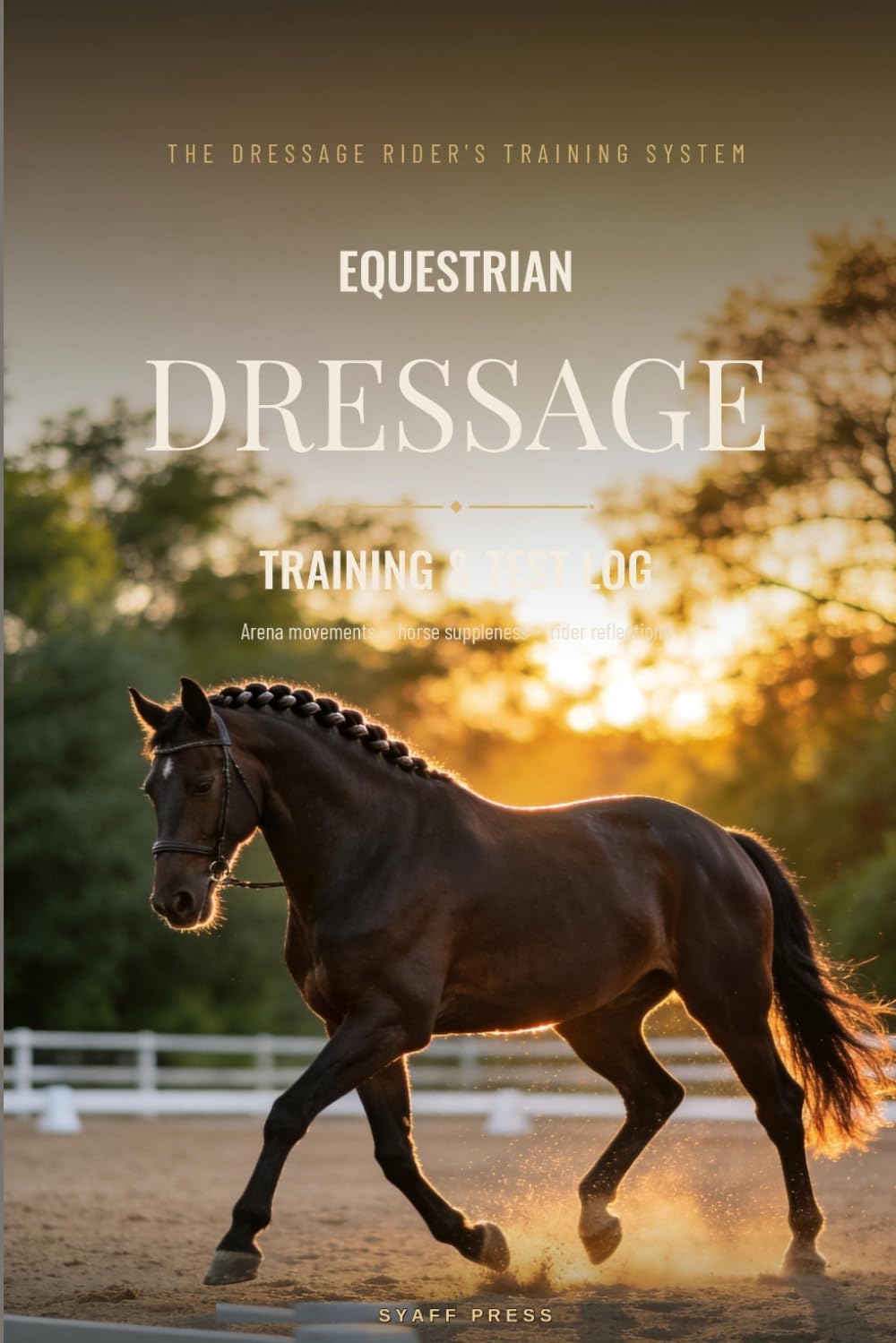 Equestrian Dressage: Training & Test Log: PRESS, SYAFF: 9798160902586 ...
