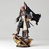 Revoltech Pirates of the Caribbean Jack Sparrow Total Height: Approx. 135mm, Non-scale, PVC & ABS, Pre-painted Action Figure