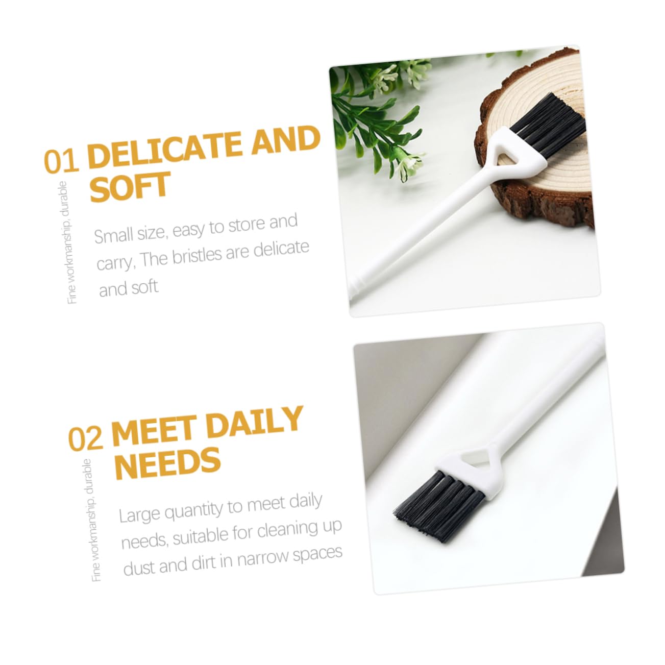 DOITOOL Small Cleaning Brush Keyboard Brush for Dust Removal Computer Cleaning