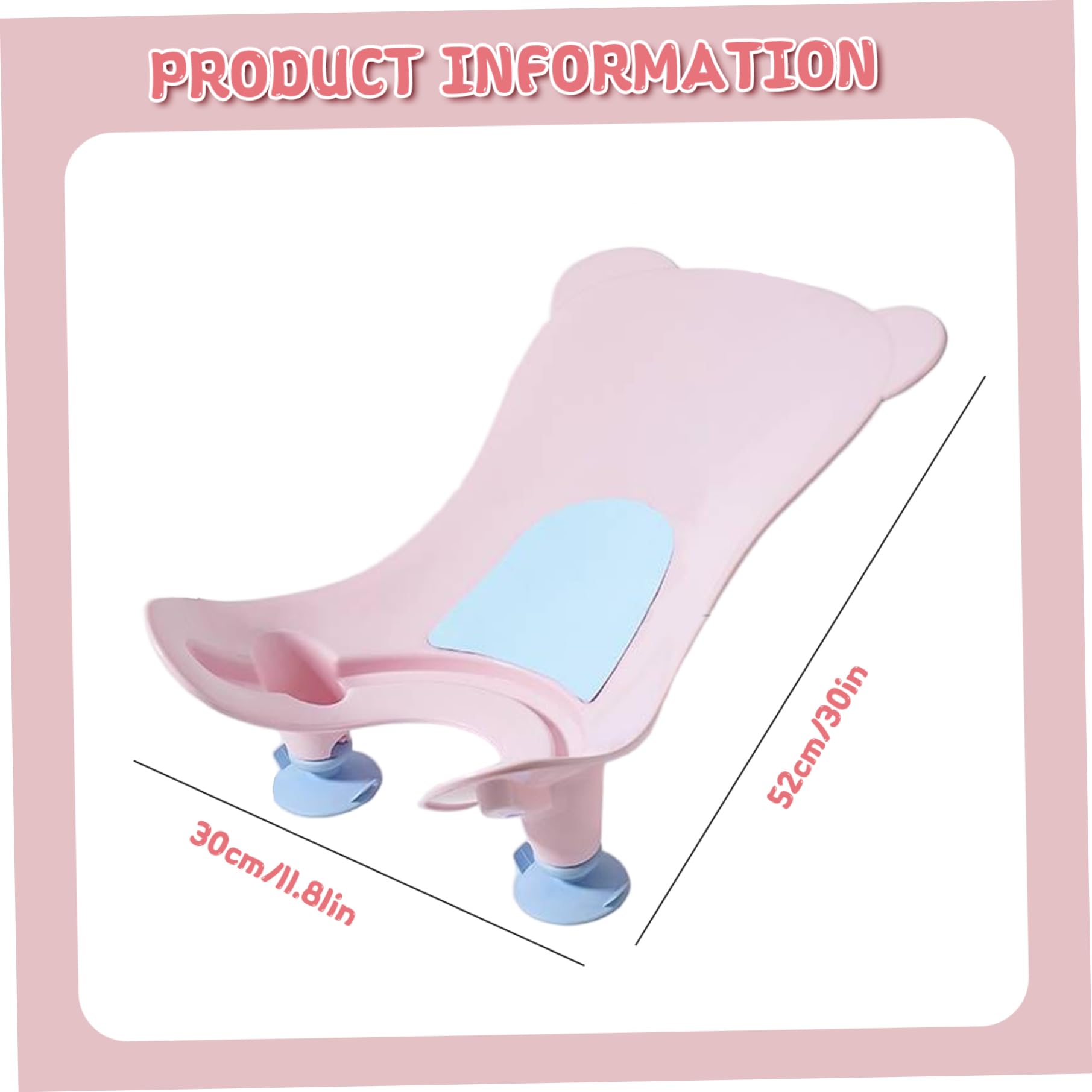 Bassin de bain pour nourrissons multifonctionnels, bain d'évier pour bébé avec aspirant, lavabo portable bébé avec trou suspendu, outil de lavage support des fesses pour baignoire comptoir util