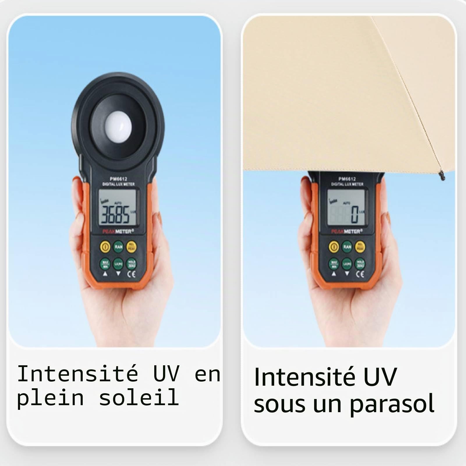 Parapluie brumisateur avec ventilateur et bouteille d'eau, portable 3 en 1 rechargeable par USB, parasol avec brume pour extérieur, plage, barbecue et festivals, blocage des UV