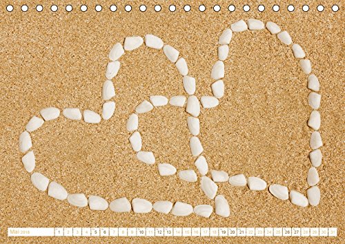 Am Strand - Fundstücke und Kunstwerke (Tischkalender 2018 DIN A5 quer): Schätze aus dem Meer und Kunst am Strand (Monatskalender, 14 Seiten ) (CALVENDO Natur)