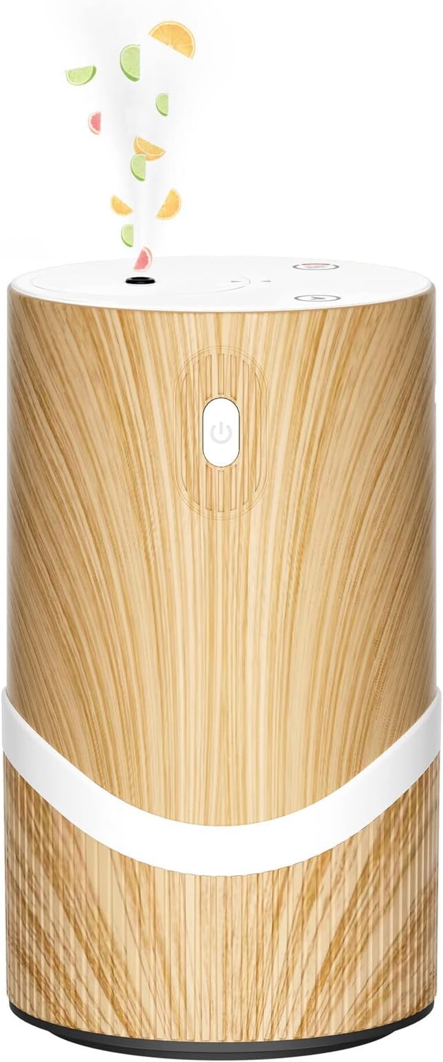 Aroma Diffuser für Ätherische Öle Kabellos Akku Wasserlos