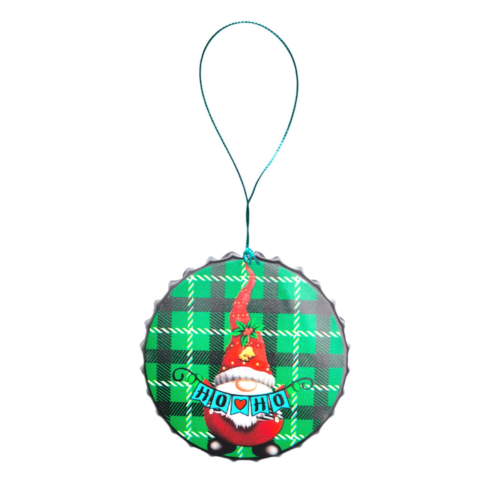 Kalttoy E Christmas Decorations Tre Ornament For Hom Classic Bottl Cover Cap Hanging Pendant New Year Gifts For Kids Wrought Iron Faceless Old Christmas Bottl Cap Hom Decor