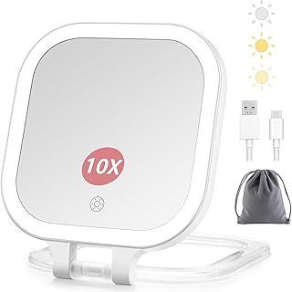 29 Smart Storage Ideas For Small Bathrooms You’ll Actually Use 124 DESCHEN Rechargeable Travel Makeup Vanity Mirror with Lights and Magnifi...