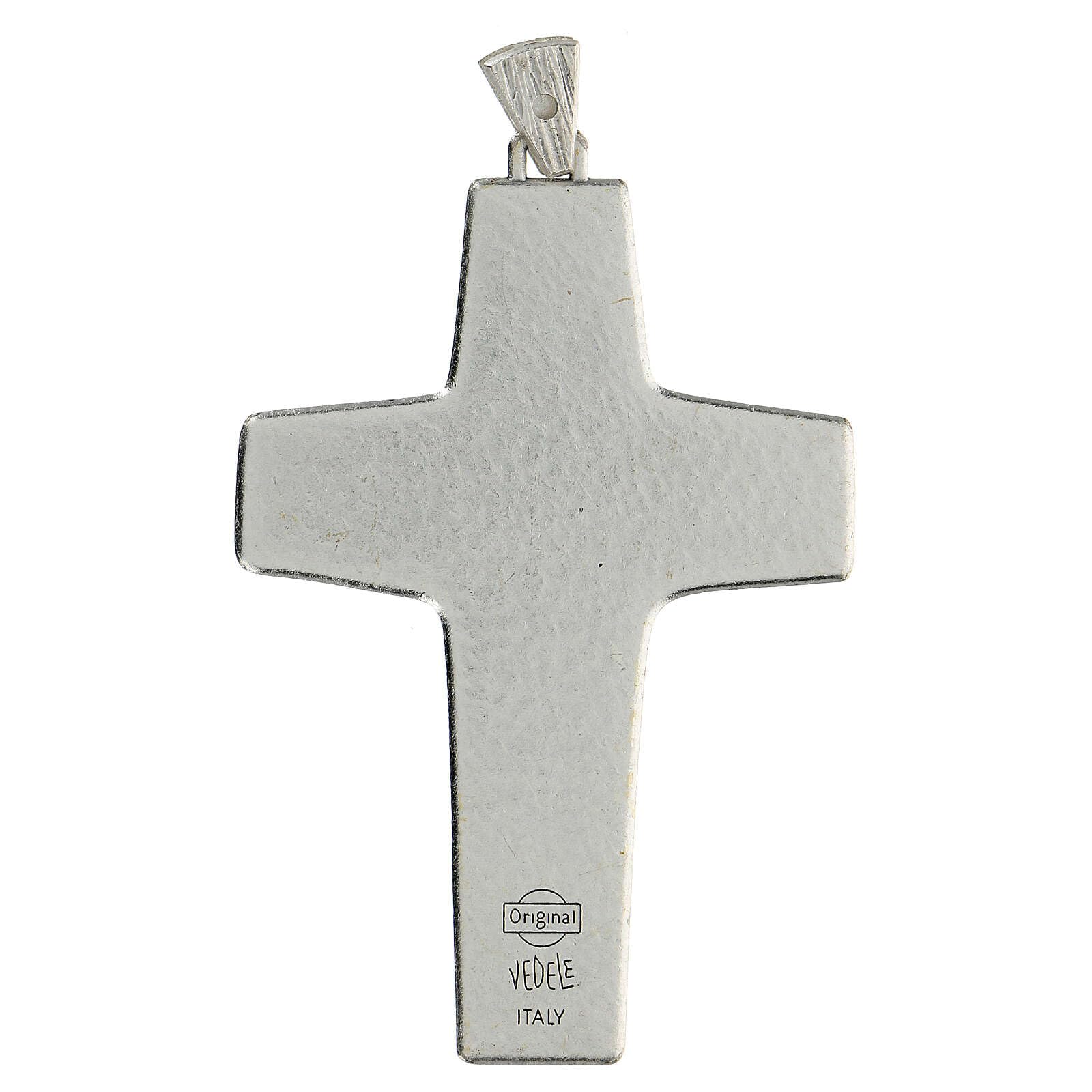 Holyart Croce pettorale Buon pastore metallo 10x7 cm