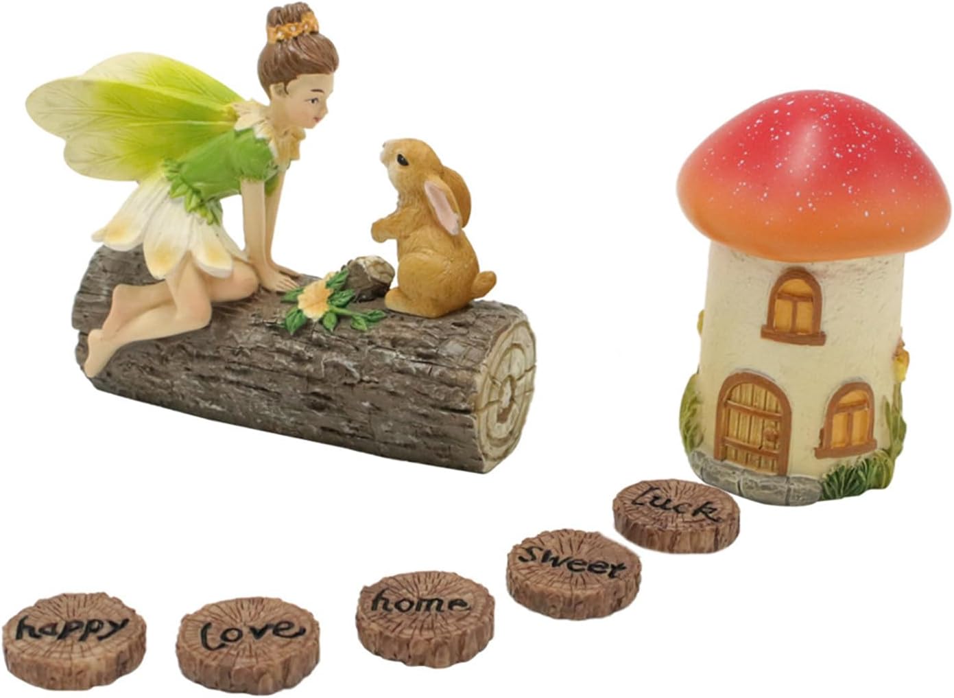 ordinarYone Artistic Garden Decoration Easters Art Item Desktop Ornament Resin Texture for Adding Realistic Charm to Any Space