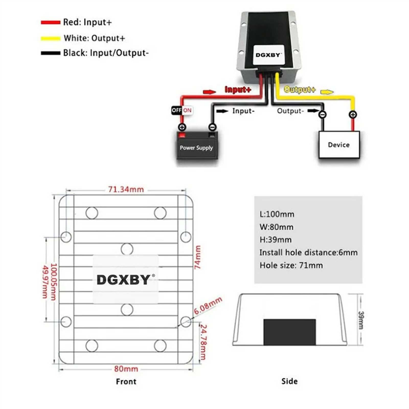 12 V, 24 V, do 14,5 V, 5 A, 10 A, 15 A, 20 A, 25 A, trójfazowa ładowarka litowo-ołowiowa, 9-35 V do 14,5 V, ładowarka do samochodów kempingowych (9-35 V do 14,5 V 25 A)