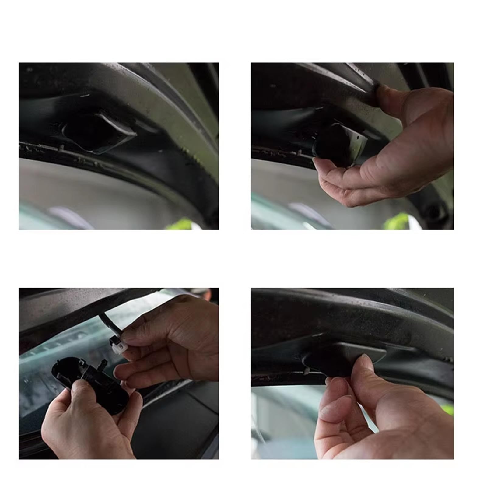 Podgrzewane przednie dysze do Audi A4 B8 (2008-2016), Audi Q7 4L (2007-2015) i Audi TT MK2 (2006-2014) - Numer artykułu: 8J0955988