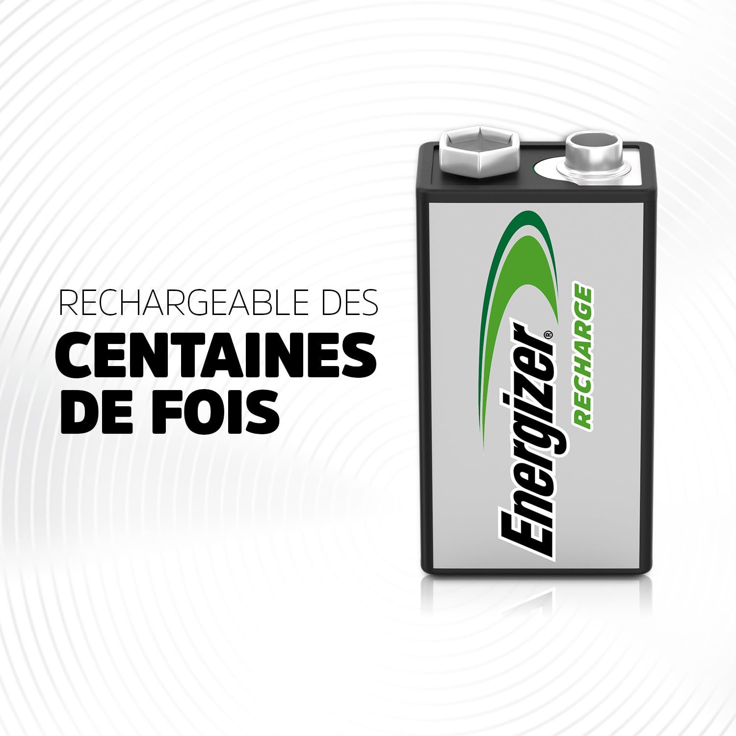 Energizer Recharge Power Plus Pile 9V Rechargeable 175 mAh NiMH
