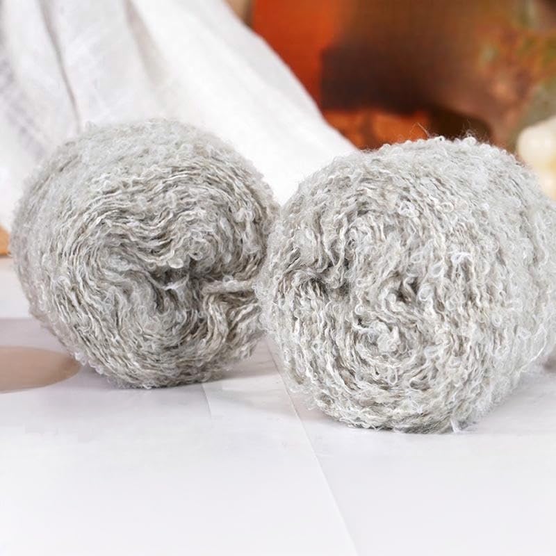5/10/15/20 sztuk 50 g włóczka bouclé, przędza wełniana do szydełkowania, do ręcznie robionych swetrów, czapek, szalików, koców, akcesoriów do włosów i rzemiosła