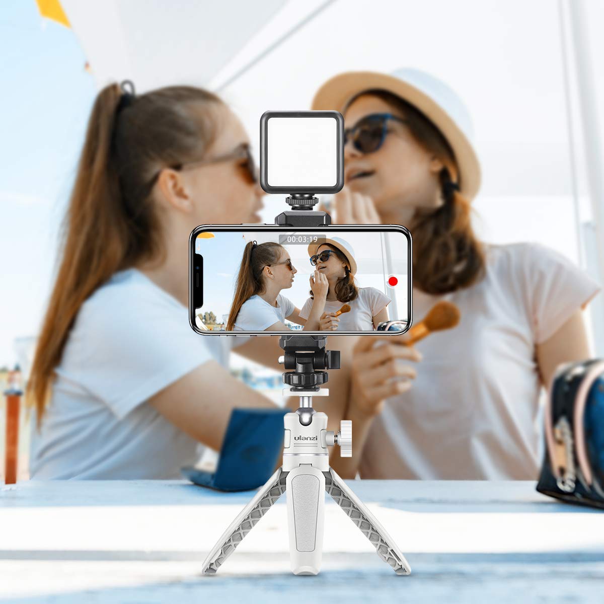 Mini trípode de cámara portátil, para Abrazadera de Smartphone