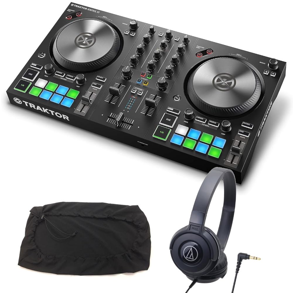 Amazon | NI TRAKTOR KONTROL S2 MK3 + ヘッドホン ATH-S100 + ダスト 