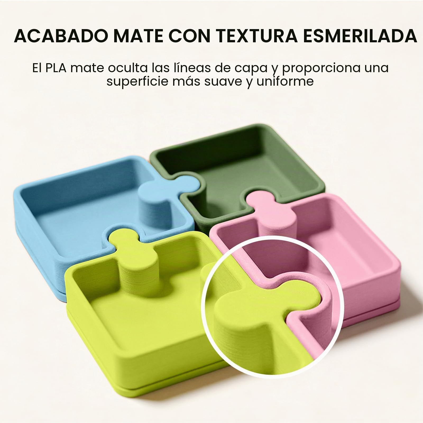 JAYO PLA Mate 1.75 mm Filamento 3D – Más Metros por Carrete: ~360 m en 1.1 kg (2.42 lbs), Precisión Dimensional ±0.03 mm, Enrollado Limpio, Sin Enredos, Color Rosa Mate para Impresoras 3D