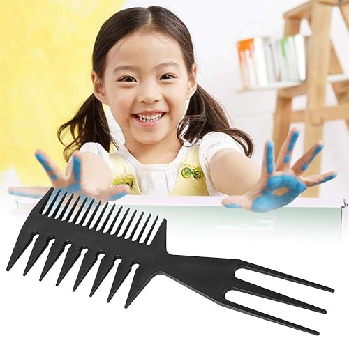 Miniatura 4 de ViaGasaFamido Peines de la pintura del mármol del agua, accesorio del arte de la pintura del niño del lado doble plástico del agua de los niños del