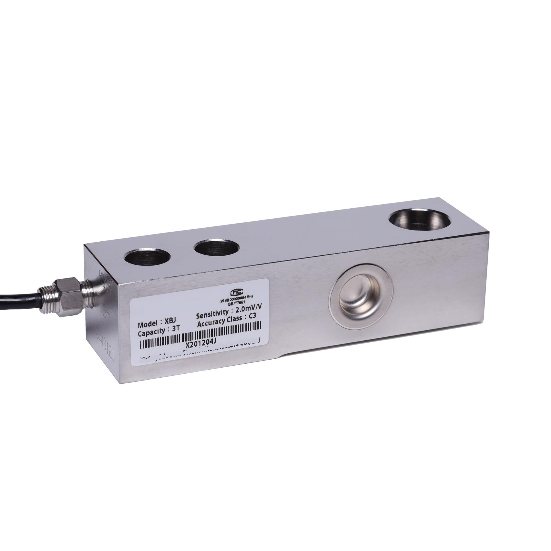 Sensor de haz voladizo XBJ-3T de acero para dosificación en báscula tolva 3