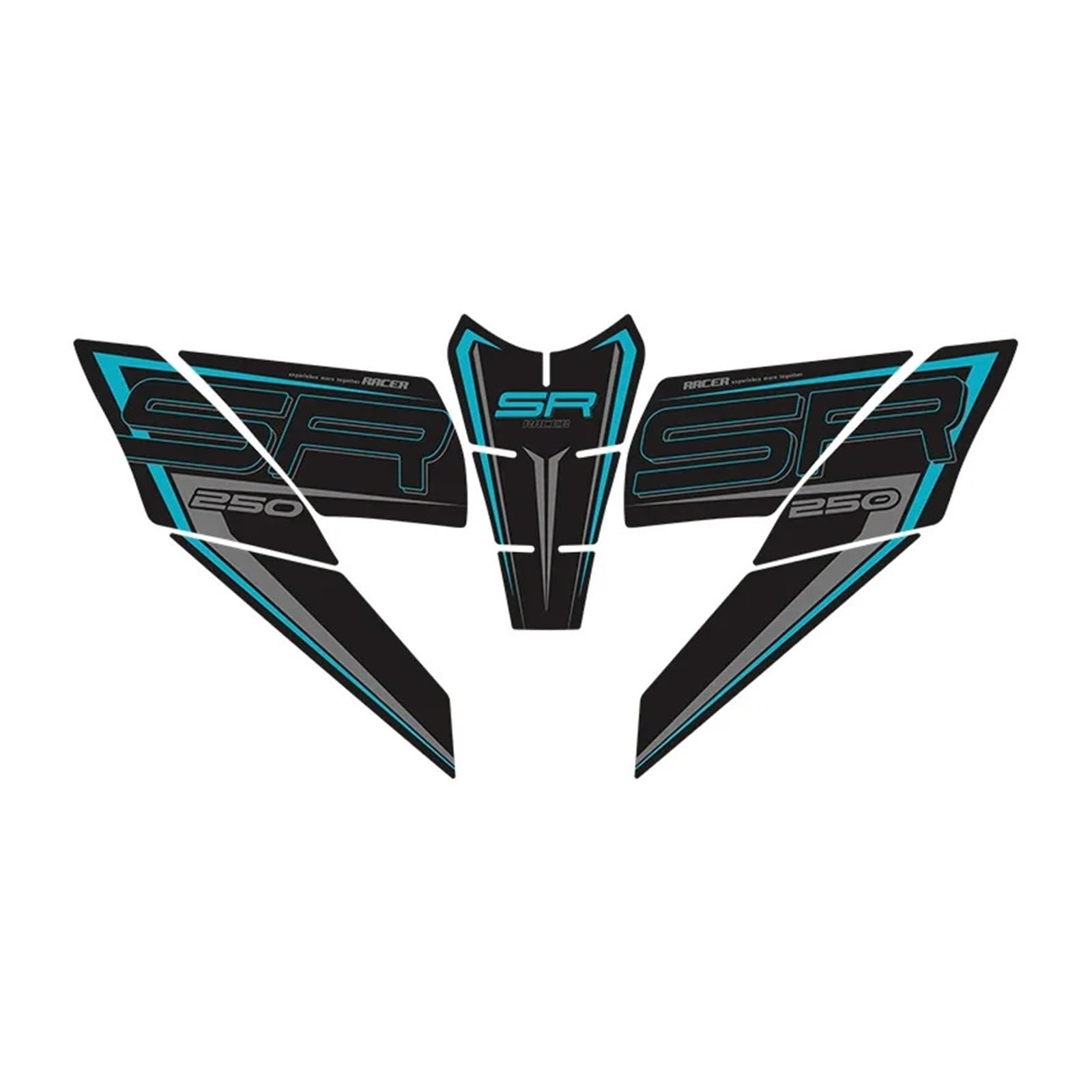 Motorcycle Gas Tank pad for CFMOTO 250SR/300SR 2023 Motorcycle Accessories Gas Tank Pad Anti-Slip Decoration of Bike Fuel Protection Stickers