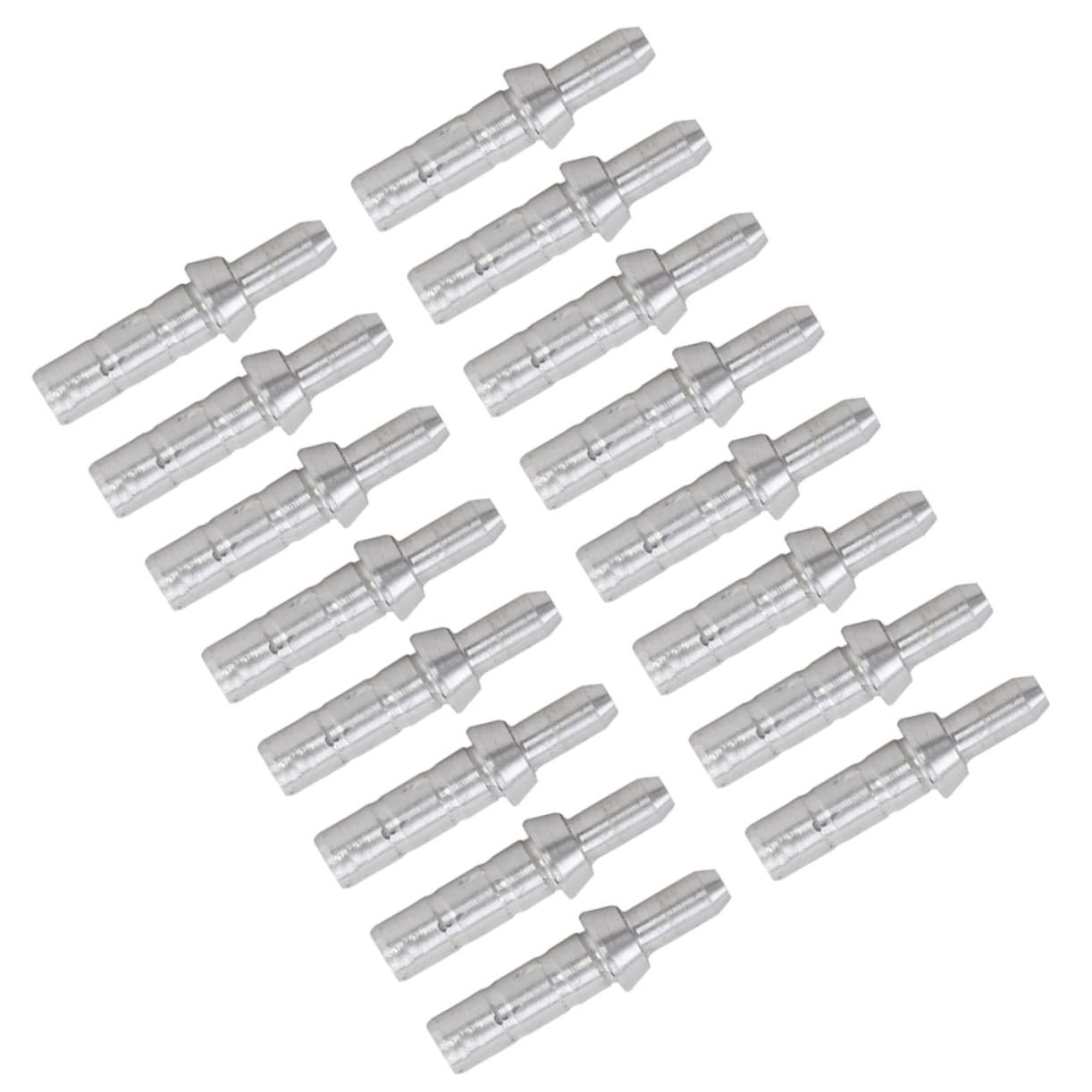 HONMEET 40pcs Aluminum Arrow Tail Nock Shafts 4.2mm Id Archery Base Accessories Hunting Arrow Nock Tails