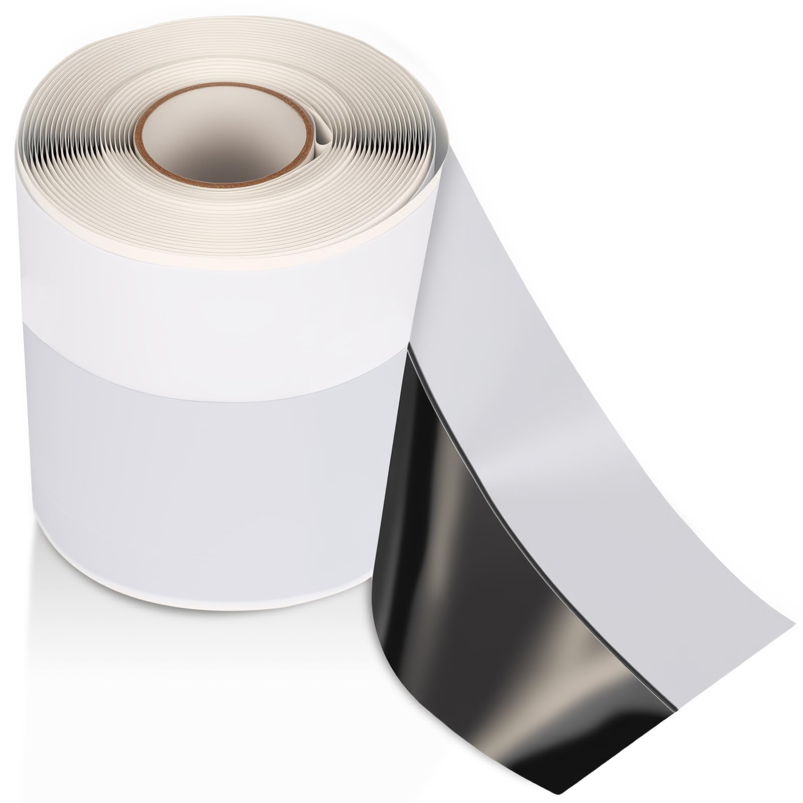 AOAOJIAO Self Adhesive Flexible Waterproof Upstand Baths & Shower Trays Seals, Tanking Sealant Sealing Tape, Bath Seal Used Prior to Tiling, Anti Mould