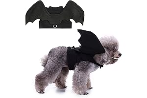 RYPET: Bat Wings for Boy Dogs - Fun Halloween Costumes for Small Dogs