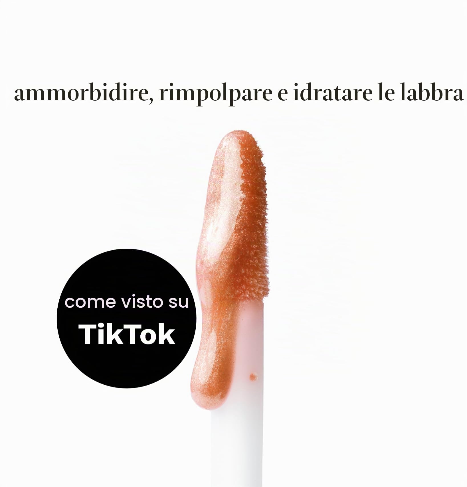 City Beauty City Lips Lucidalabbra volumizzante - Lucidalabbra ultra brillante per labbra più carnose e dall'aspetto più giovane | Trattamento labbra idratante e levigante con acido ialuronico