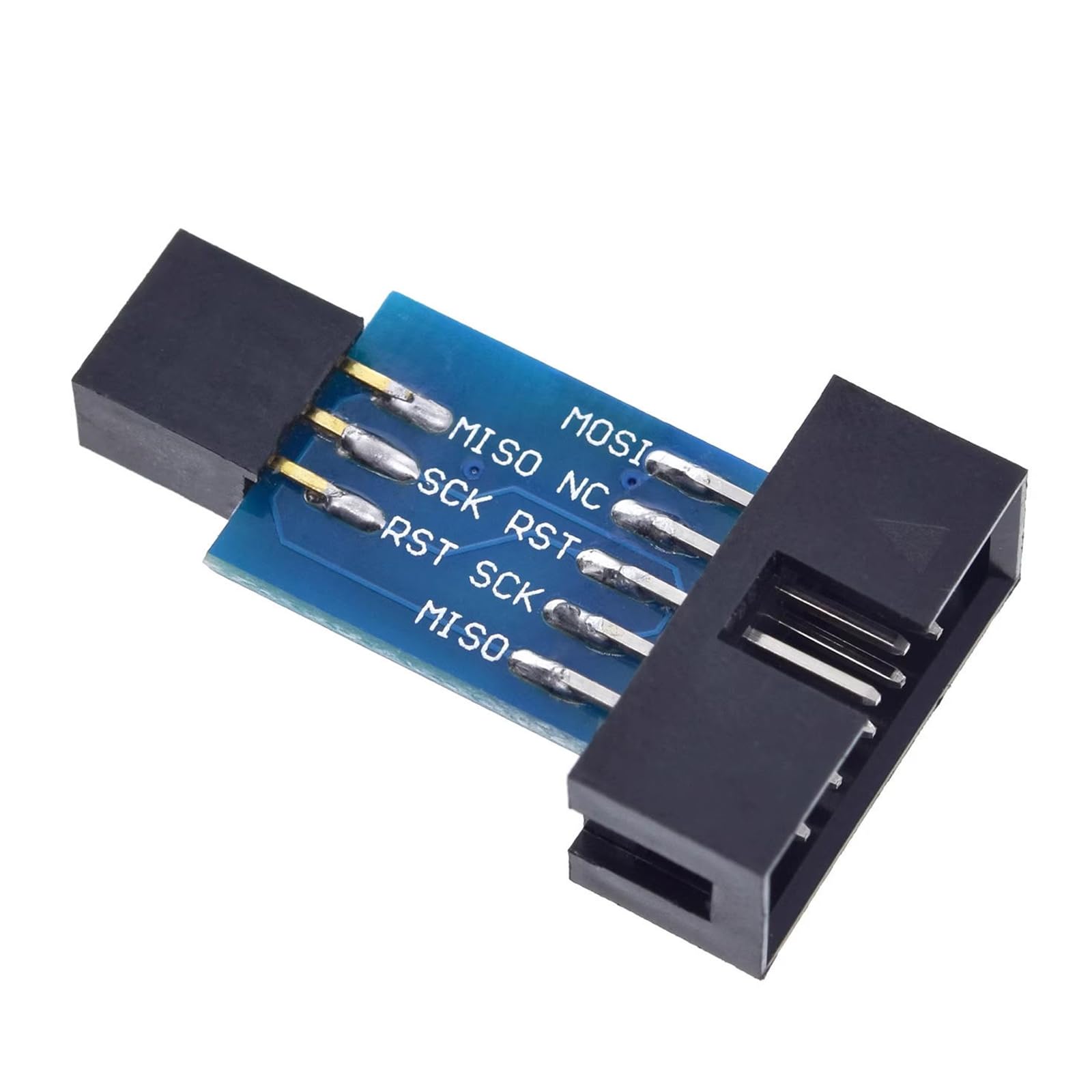 GERUI 3 Pz Downloader Programmatore 51 AVR ATMEGA8 Downloader 10 Pin USB Programmer a 6Pin Adattatore Scheda per Microcontrollore serie AVR.