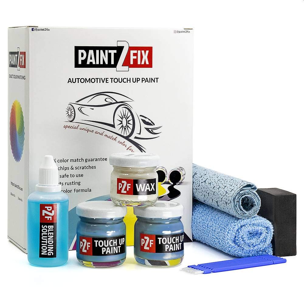 Touch Up Paint for Chevrolet - Bright Blue GLT / WA327E | Pow Zinga - 1 | Scratch and Chip Repair Kit - 0.84 Fl Oz (25ml)