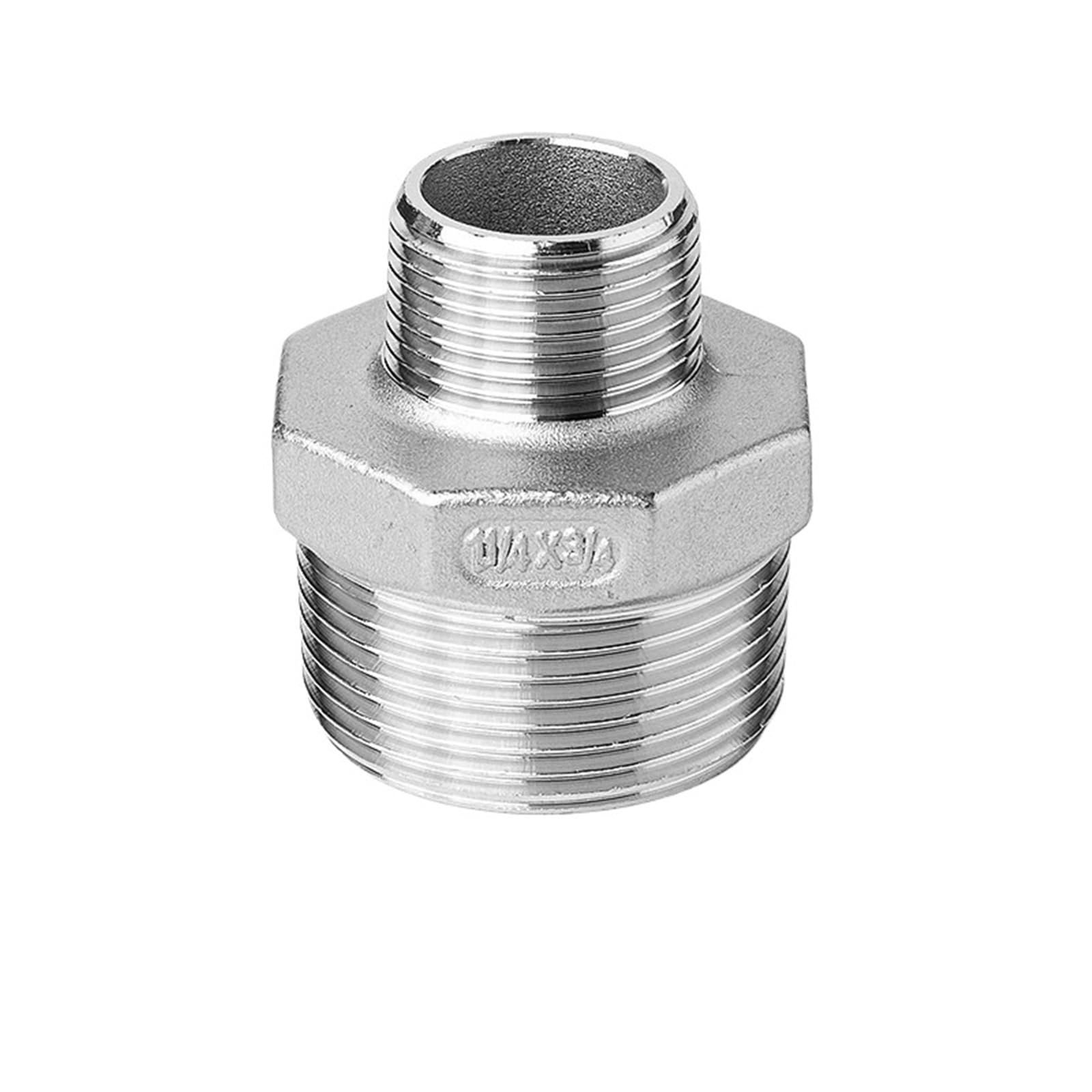 Unión de transición recta DN10-DN6 de alambre hexagonal para tuberías de cobre