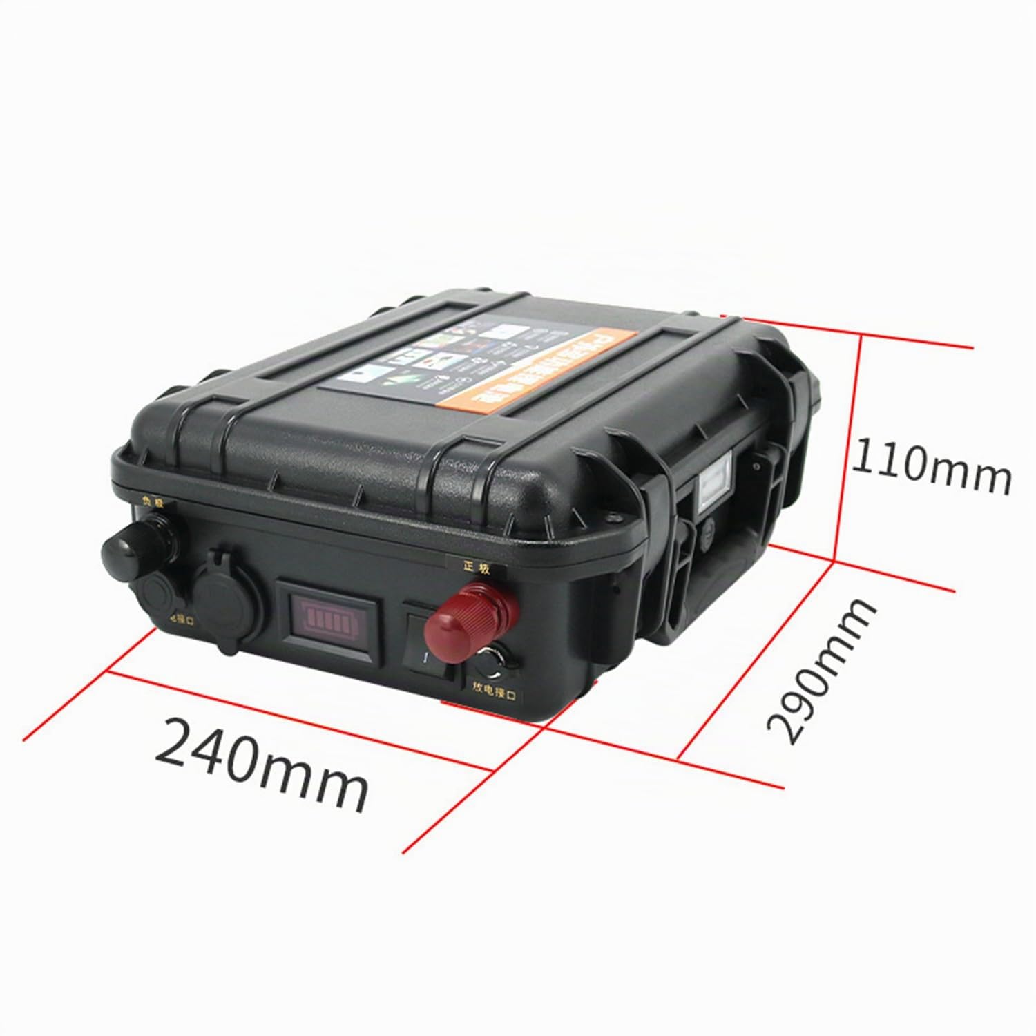 TGHY Batteria al Litio 12V Batteria per propulsore da Esterno 60AH 80AH BMS Integrato per Motore Elettrico per Barche Elica per Barca da Pesca Batteria di propulsione Marina,12v60ah