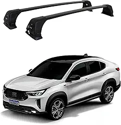 Rack De Teto Modelo Emilia Fastback (Preto)